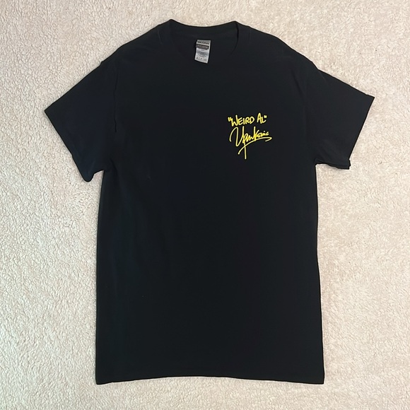 Weird Al Concert Shirt Size Small Weird Al Top 2022 Weird Al Tour Shirt Band Tee - Picture 1 of 8